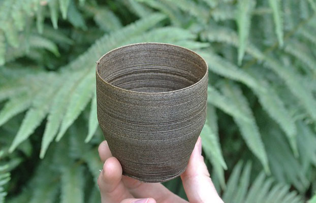 Imatge d'un got biodegradable i compostable de bambú
